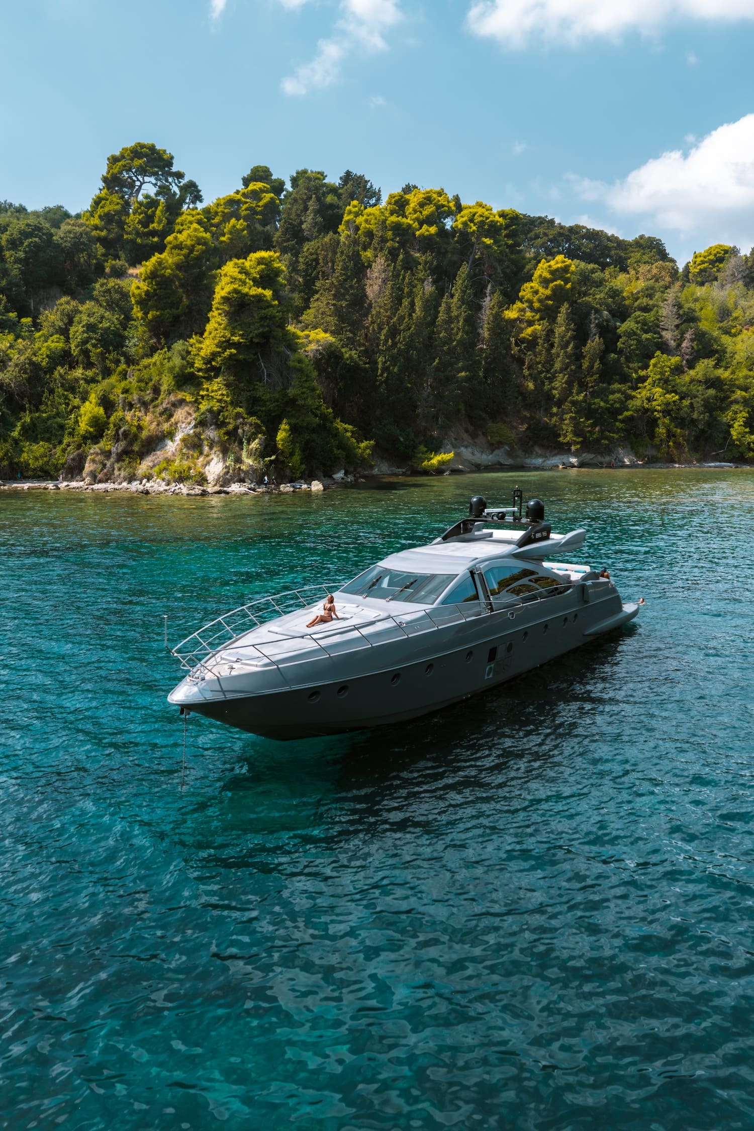 explore corfu by yacht with angsana